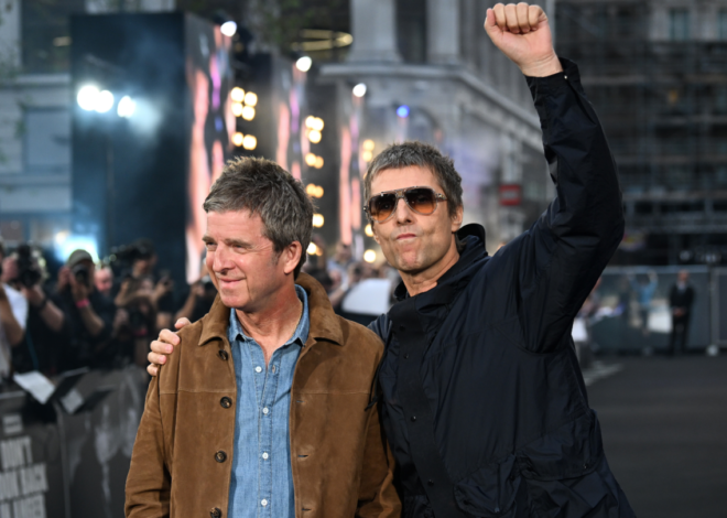 Liam and Noel Gallagher Soak Up London Love at U.K. Premiere of ‘Oasis: Don’t Look Back in Anger’