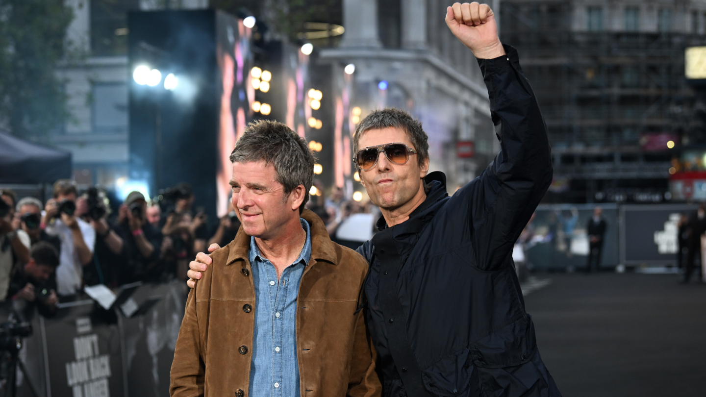 Liam and Noel Gallagher Soak Up London Love at U.K. Premiere of ‘Oasis: Don’t Look Back in Anger’