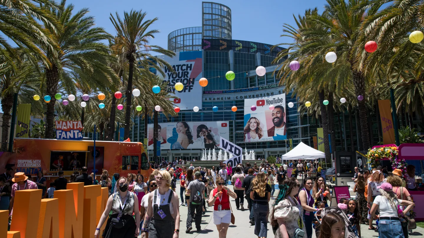VidCon to Leave Anaheim as the Creator Convention Links Up With Lions