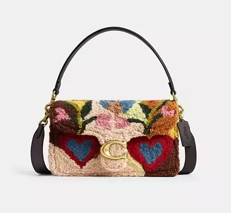 Tabby Shoulder Bag 26 With American Craft Tuft