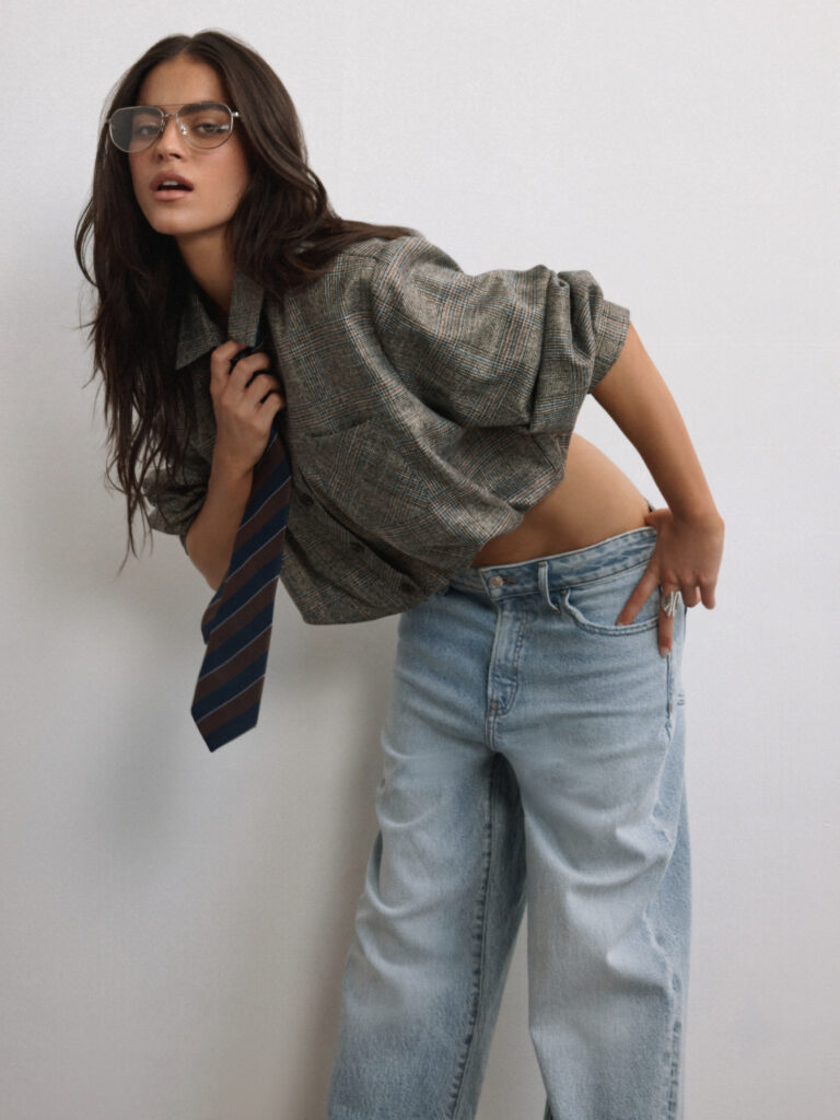 Express x Sarah Jane Nader The SJ Shirt & Tie