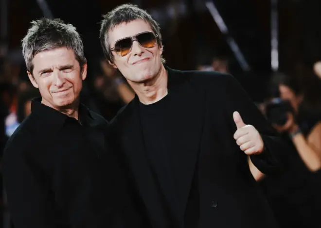 Liam and Noel Gallagher Lock Arms at Venice Premiere of ‘Oasis: Don’t Look Back in Anger’