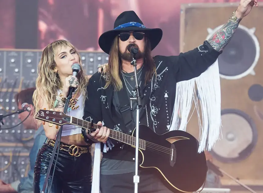 Billy Ray Cyrus Says Miley Dropping Last Name Is a “Natural Progression for an Iconic Superstar Legend”