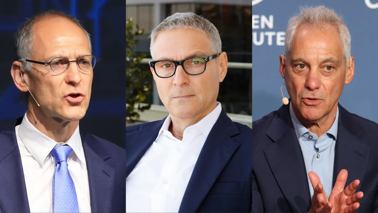 Ari Emanuel and His Brothers Donate $550,000 to Palestinian Doctor Training Program