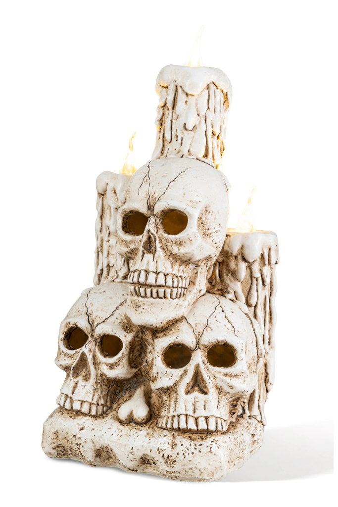 Glitzhome Halloween Lighted Resin Reaper Skulls Candles Figurine  halloween at Nordstrom 2026