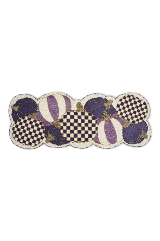 MacKenzie Childs Violet Pumpkins Table Runner  halloween at Nordstrom 2026