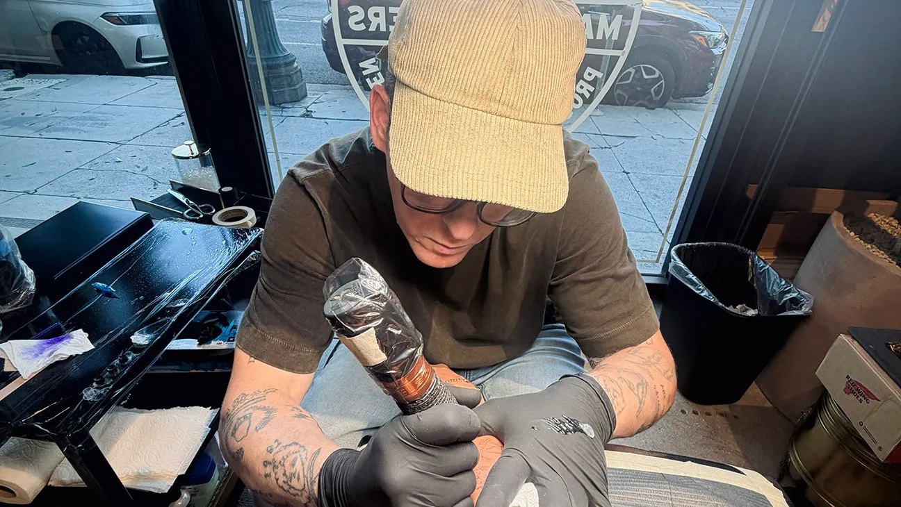 You Want Those Tattoos From ‘The Bear’? Call Benny Shields